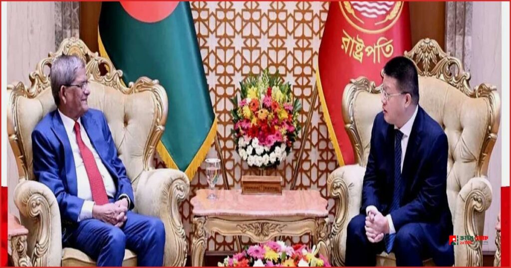 বাংলাদেশে বিনিয়োগ ও রোহিঙ্গা প্রত্যাবাসনে চীনের সহায়তা চাইলেন রাষ্ট্রপতি