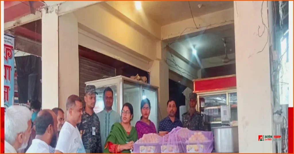 উজিরপুরে ভোক্তা অধিকারের অভিযানে চার প্রতিষ্ঠানকে জরিমানা