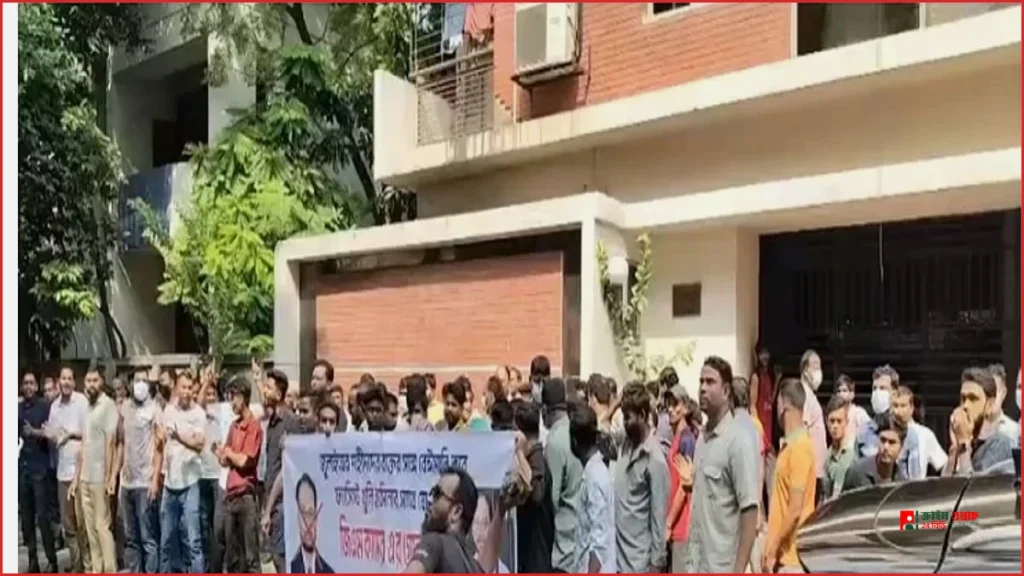 উত্তরায় জাতীয় পার্টির নেতা জি এম কাদেরের বাসায় হামলা ও ভাঙচুর