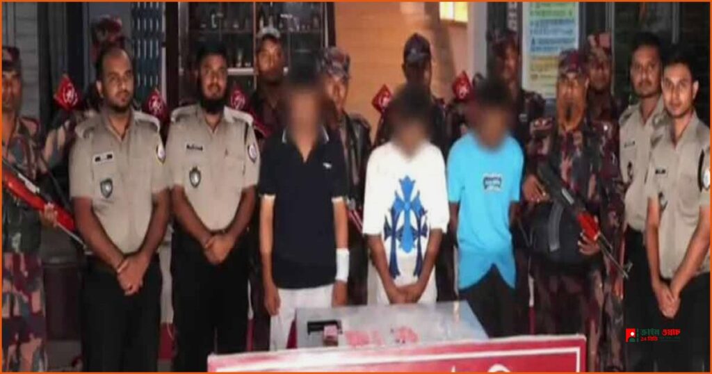 কালাইয়ে যৌথ অভিযানে মাদকসহ আটক ৪