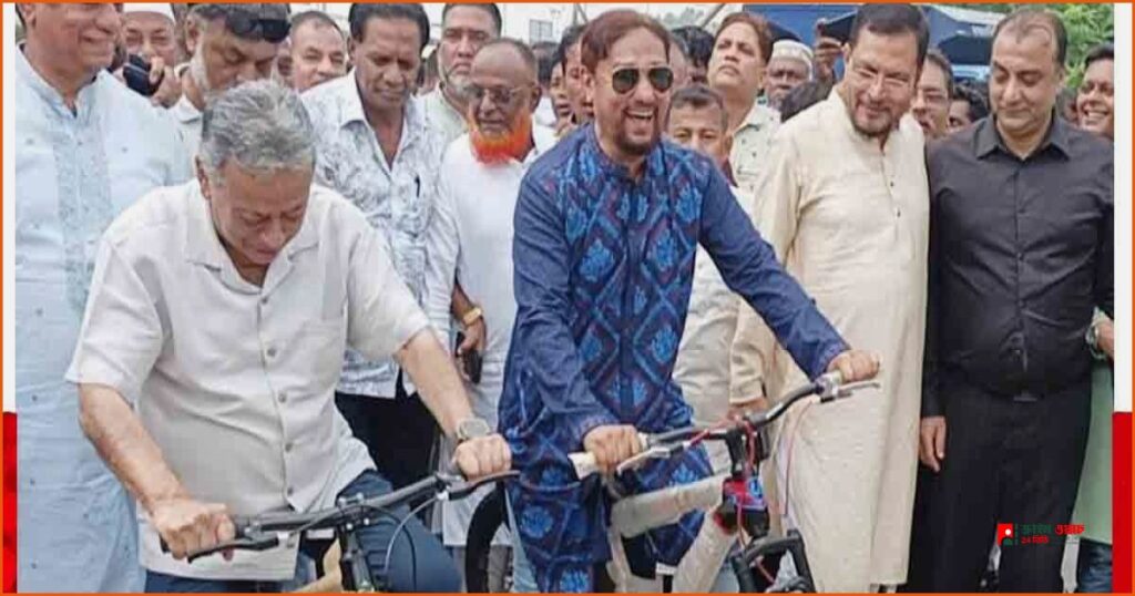 চট্টগ্রামে যাত্রা শুরু দেশের প্রথম সাইকেল ট্র্যাকের