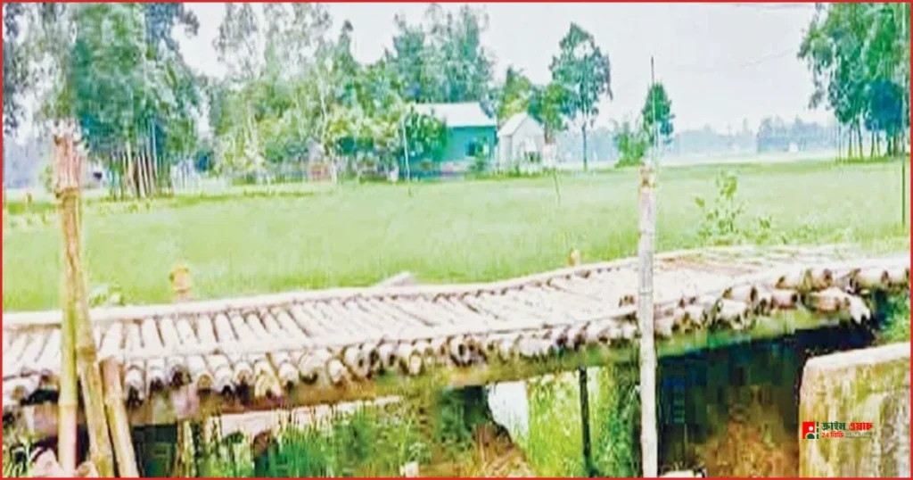 ঝিনাইগাতীতে ভেঙে পড়া কালভার্টে চরম দুর্ভোগে ৩ হাজার মানুষ