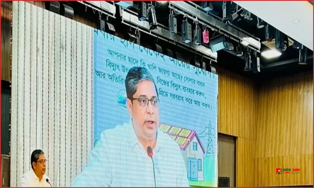 প্রধানমন্ত্রীর বাসভবনের সৌরবিদ্যুৎ জাতীয় গ্রিডে যুক্ত, জানালেন মীর শাহে আলম
