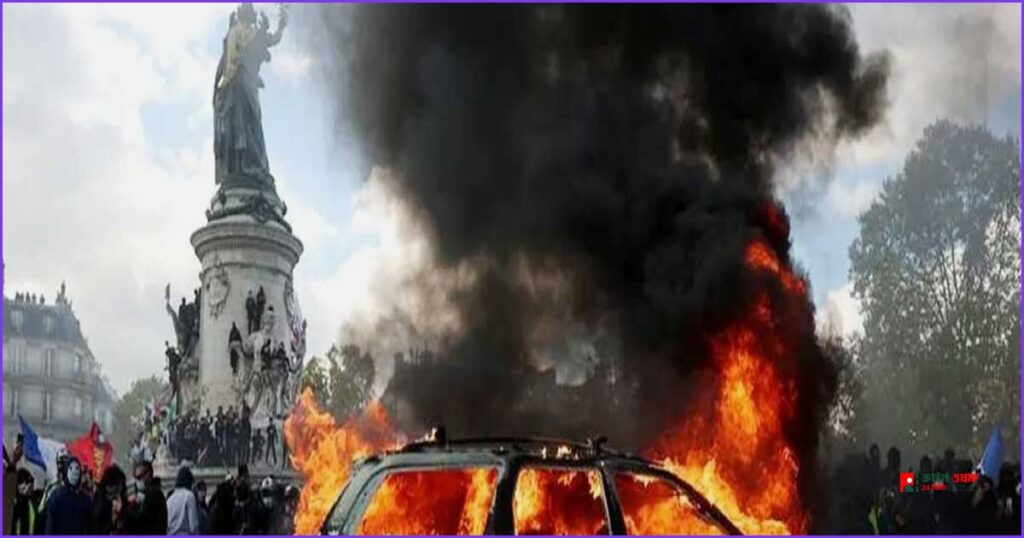 ফ্রান্সে উত্তাল বিক্ষোভ: ২৪০০ গ্রেপ্তার, আহত সহস্রাধিক পুলিশ